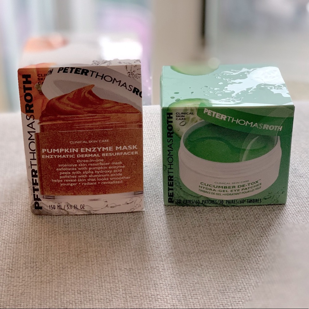 Peter Thomas Roth Mask and Eye gels
